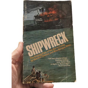 Shipwreck by Gordon Thomas Dell book 1973